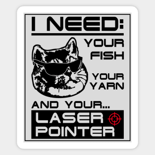 Terminator Cat Sticker